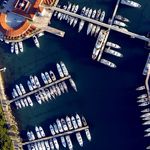 Vessels in Marina Frapa in Rogoznica